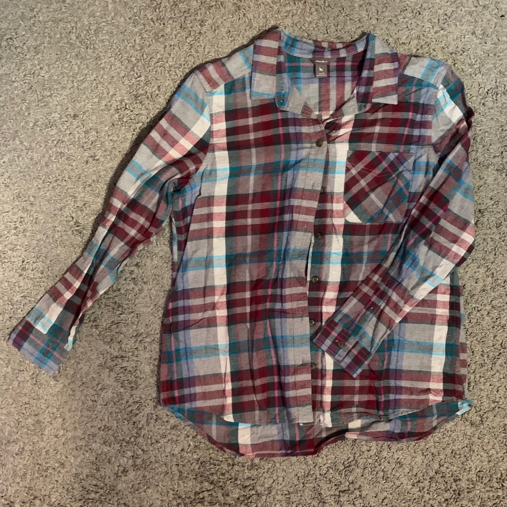 Eddie Bauer Long Sleeve Flannel